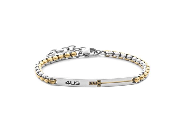 Bracelet 4US: Cesare Paciotti Homme in Acier 4UBR8541 - 4UBR8541